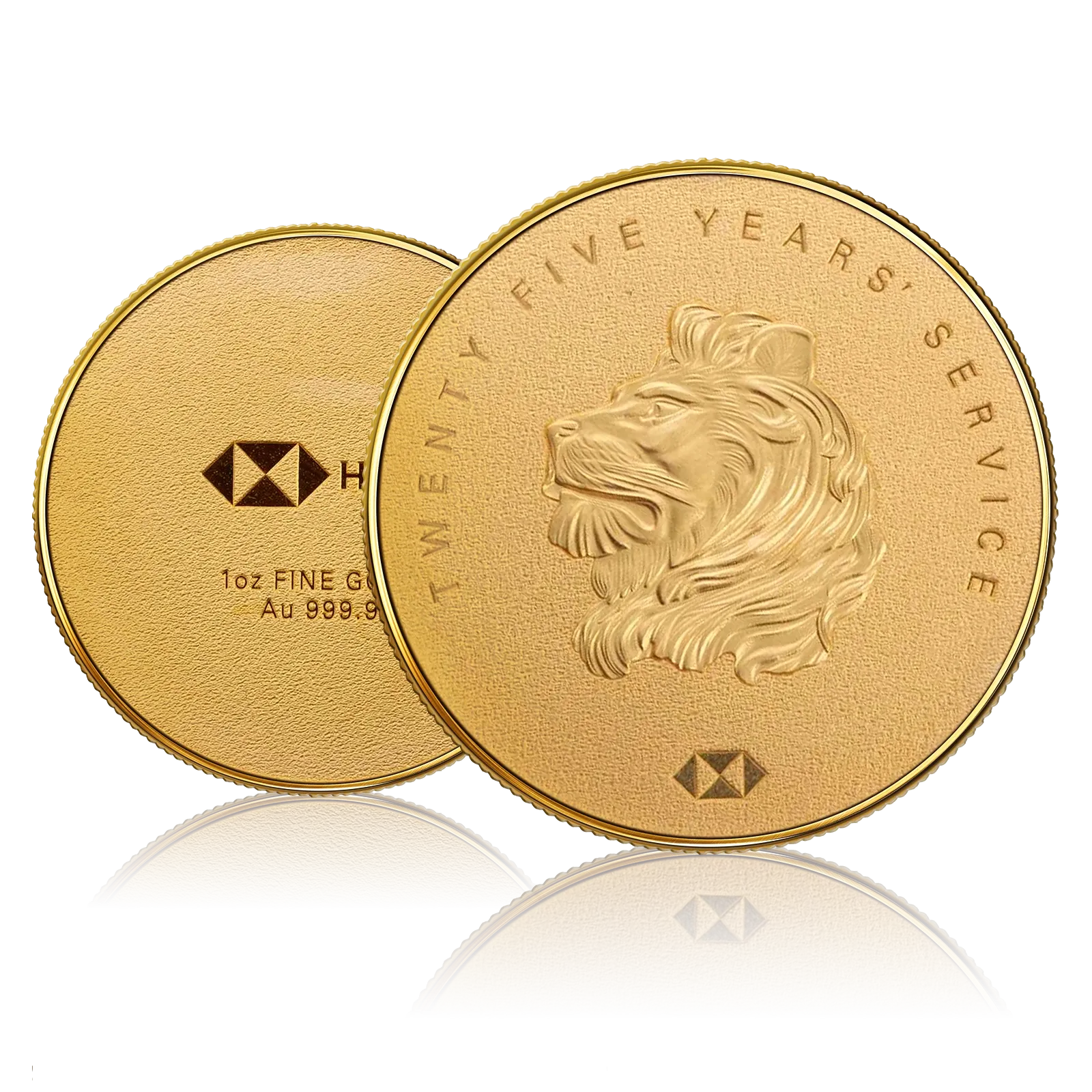 1oz Gold PAMP HSBC Celebrating 25 Years of Service (Box Set) 4